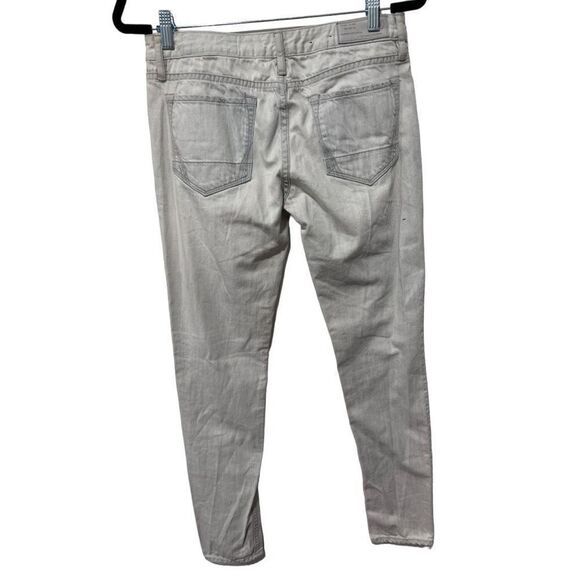 Allsaints Spitalfields Five-Pocket Design Flat Front Denim Jeans White Size 28 - Picture 8 of 14